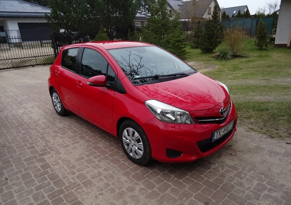 Toyota Yaris cena 27900 przebieg: 148040, rok produkcji 2012 z Ciechanowiec małe 277